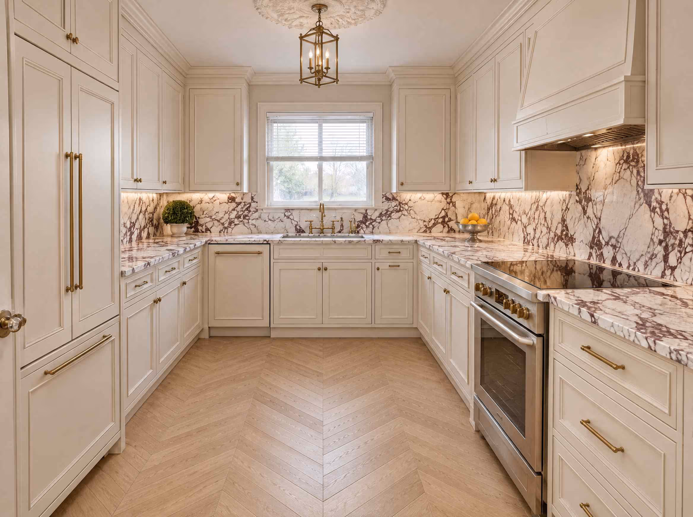 The same kitchen redesigned by RoomGPT