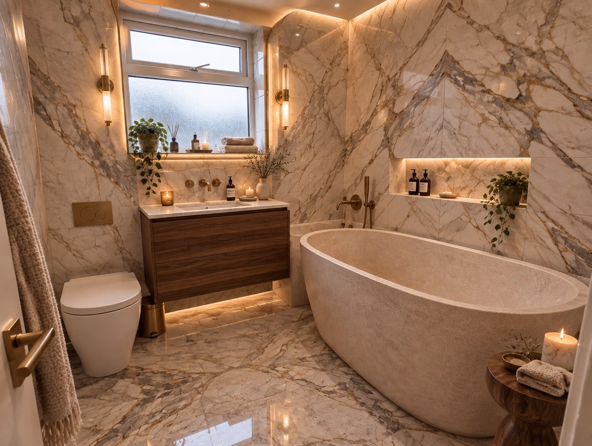 The same room rendered by RoomGPT in Luxury